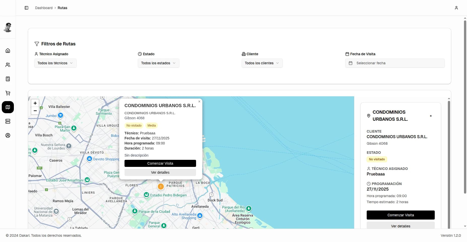 Dakari ERPM screenshot 2