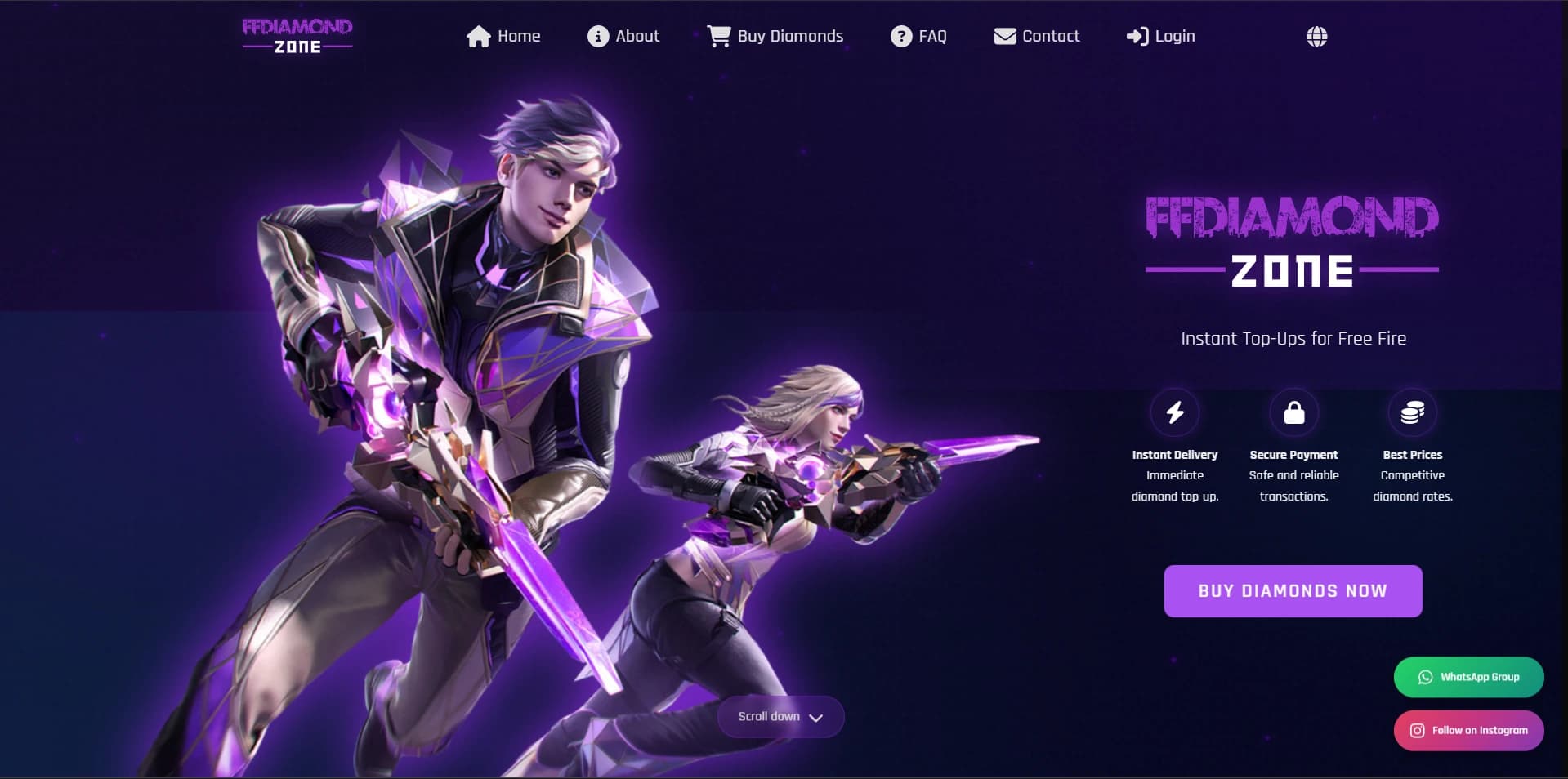 FF Diamond Zone screenshot 1
