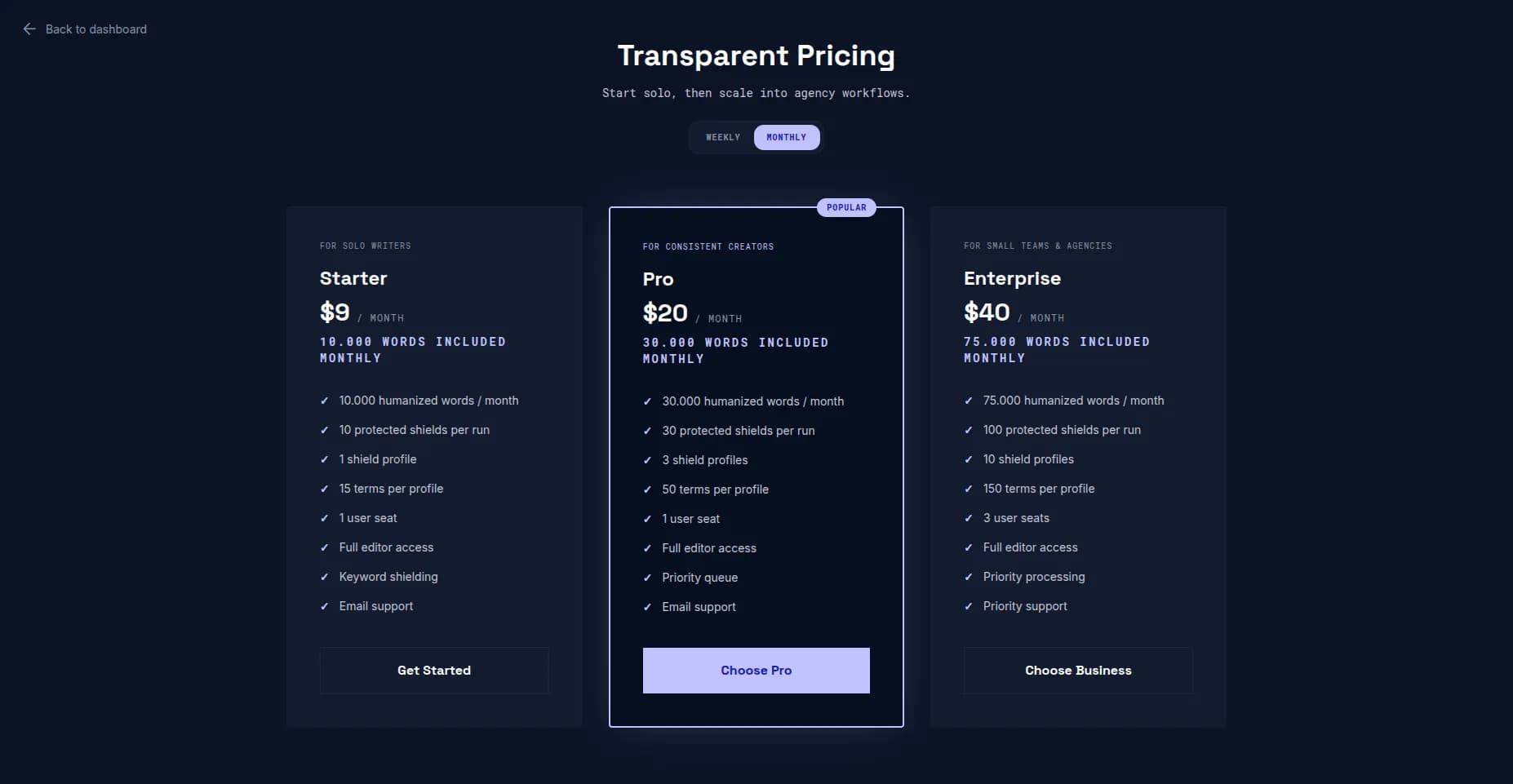 HumanizerPro screenshot 3